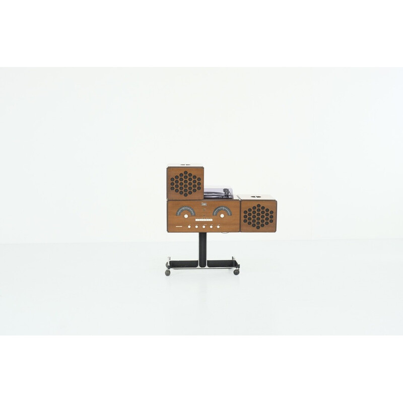 Vintage audio system "Rr 126" by Pier Giacomo and Achille Castiglioni for Brionvega