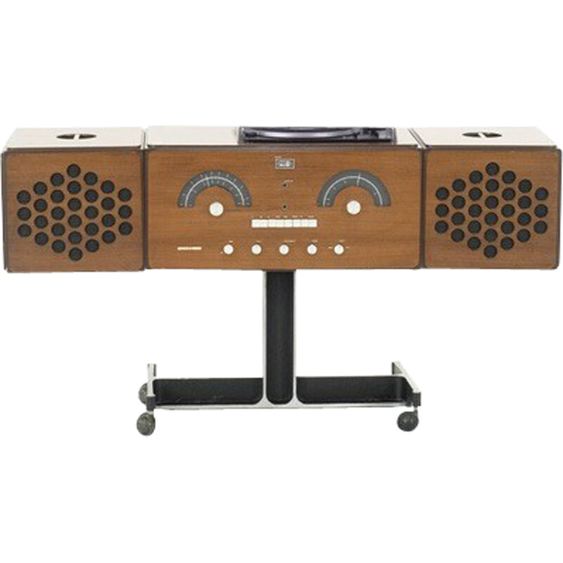 Vintage audio system "Rr 126" by Pier Giacomo and Achille Castiglioni for Brionvega