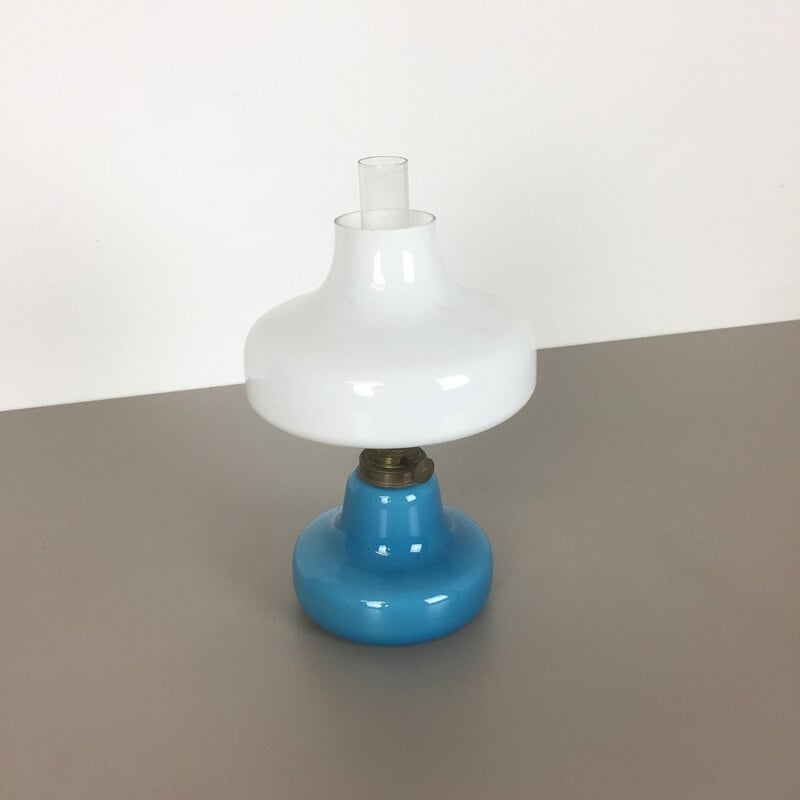 Mid century oil light in glass by Fog & Morup - 1960s