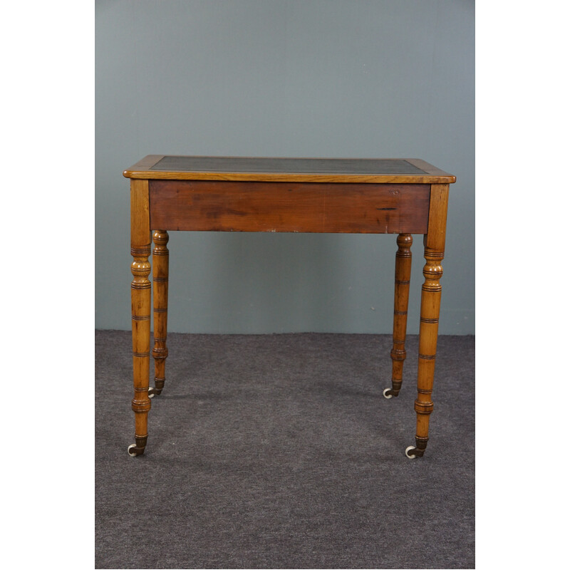 Vintage wooden English writing table