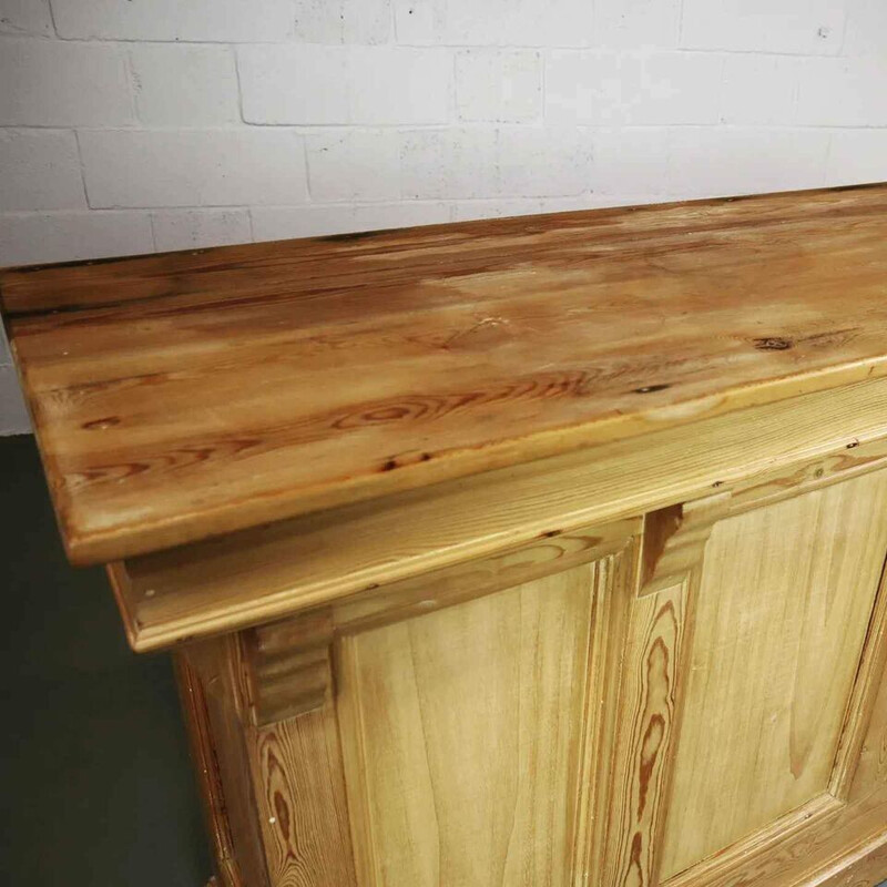 Vintage pine shop counter