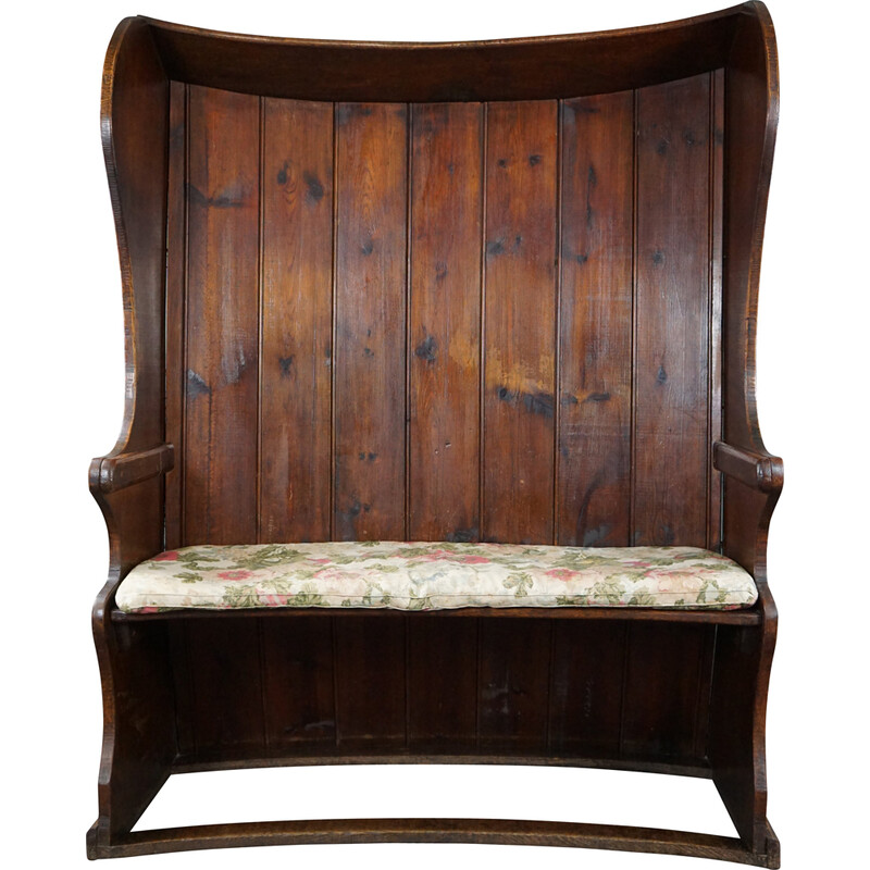 Vintage wooden sofa