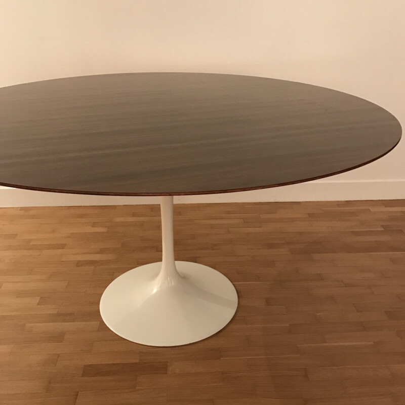 Table à manger pied tulipe par Eero Saarinen pour Knoll - 1970