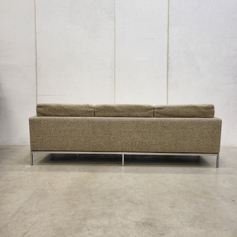 Divano vintage a 3 posti in lana Cato di Florence Knoll per Knoll