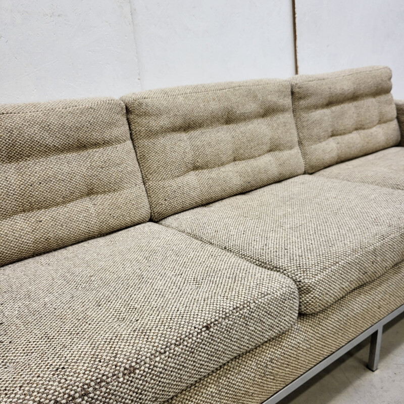 Sofá vintage de 3 plazas en lana Cato por Florence Knoll para Knoll