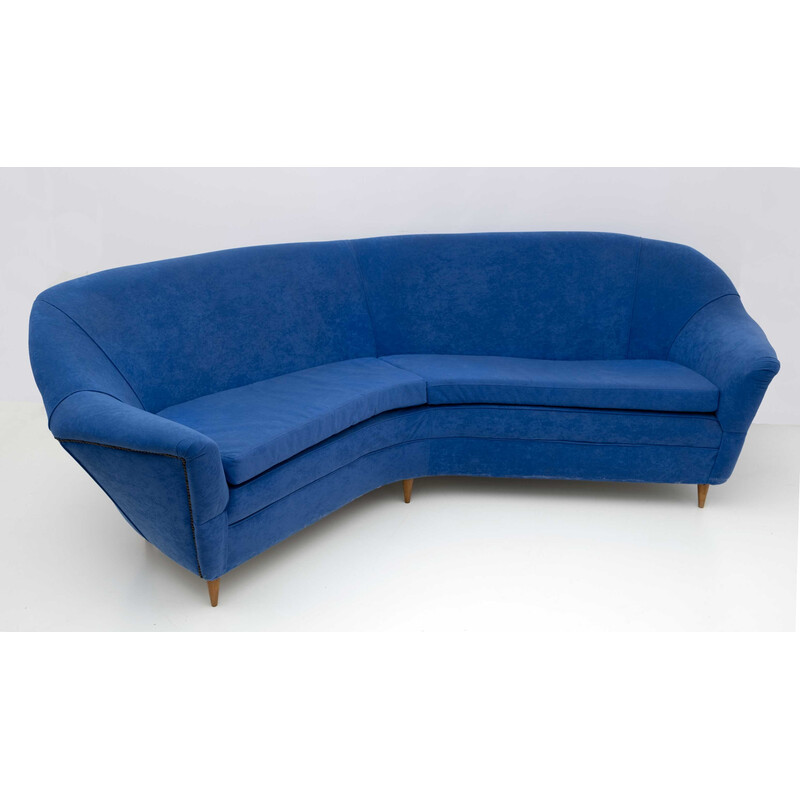 Mid-century Italian corner sofa by Ico Parisi for Ariberto Colombo, 1950s