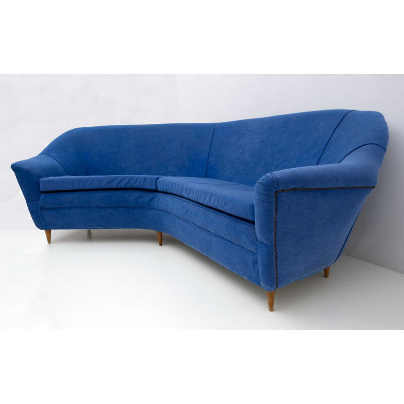 Mid-century Italian corner sofa by Ico Parisi for Ariberto Colombo, 1950s