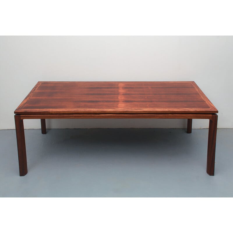 Table basse vintage en palissandre, 1960