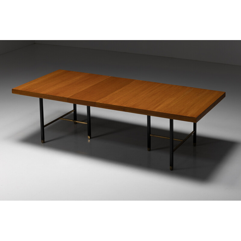 Vintage extendable dining table by Harvey Probber, 1950s