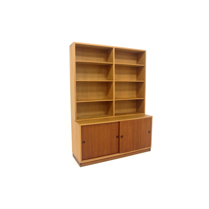 Vintage Scandinavian "Öresund" teak bookcase by Børge Mogensen for Karl Andersson and Söner, Sweden 1960s