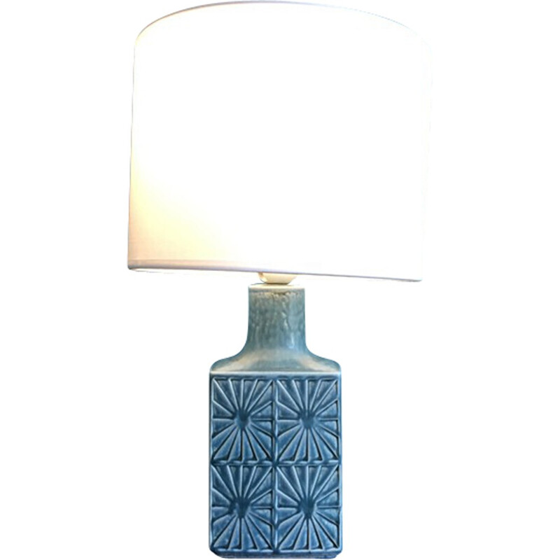 Danish Ceramic Table Lamp by Desiree Stentoj - 1970s