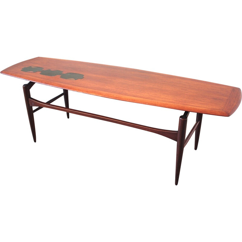 Dutch coffee table in teak- 1960s