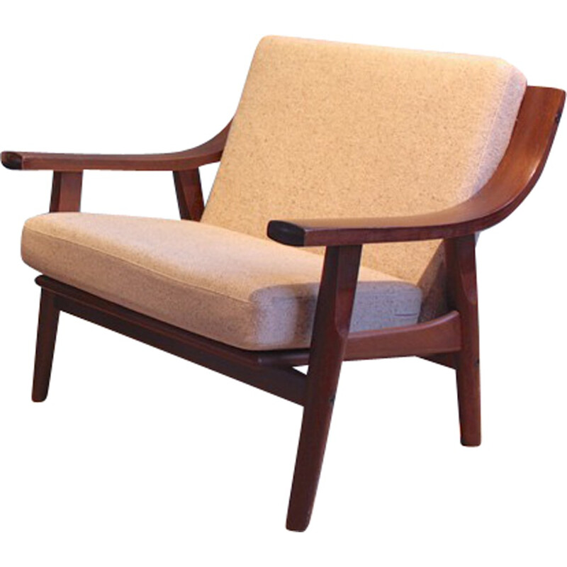 Paire de fauteuils en chêne modèle GE530 par Hans J. Wegner pour GETAMA - 1970