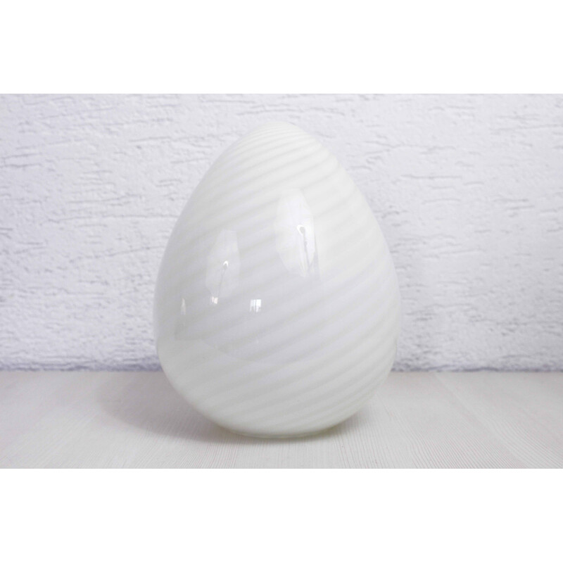 Vintage lamp Egg in Murano glass, Italy 1970