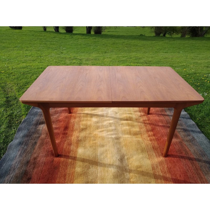 Vintage extendable teak dining table by McIntosh, 1960