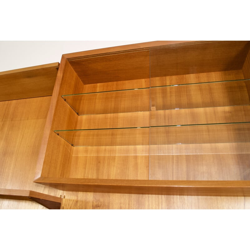 Parete attrezzata vintage System Cado in teak di Poul Cadovius, 1959