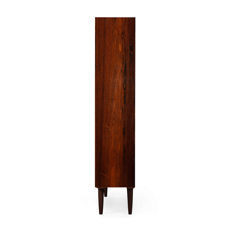 Vintage rosewood bookcase by Carlo Jensen for Hundevad and Co, 1960