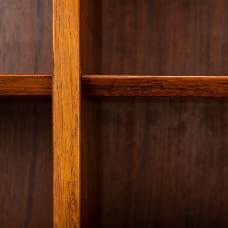 Vintage rosewood bookcase by Carlo Jensen for Hundevad and Co, 1960