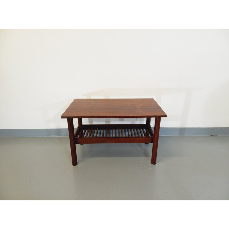 Vintage rosewood coffee table, 1960