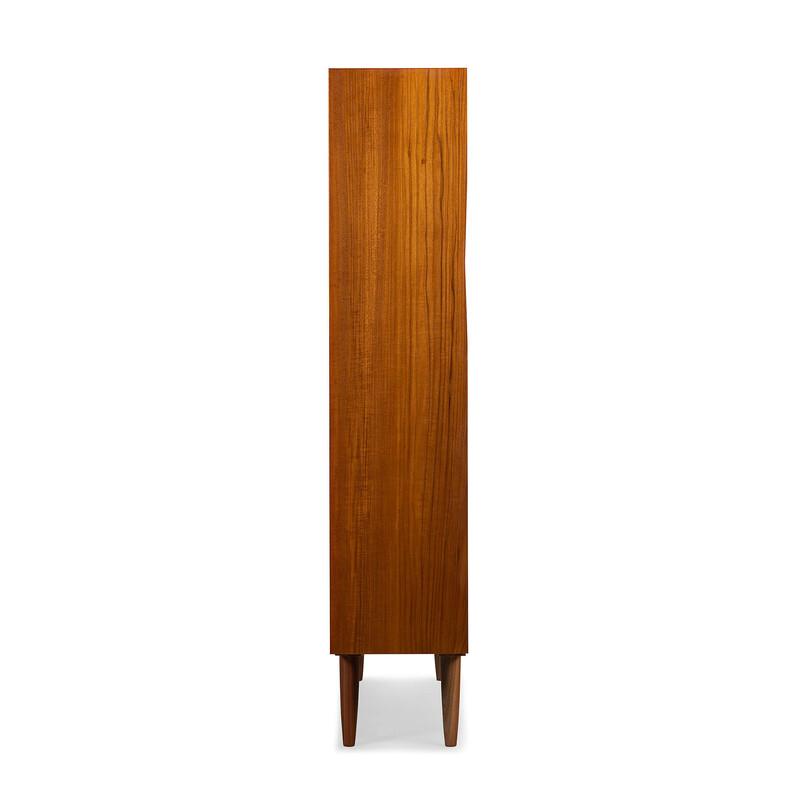 Vintage teak bookcase by Carlo Jensen for Hundevad and Co, 1960