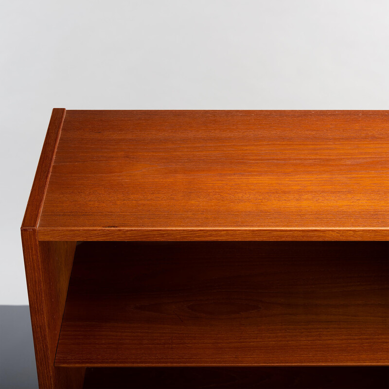 Vintage teak bookcase by Carlo Jensen for Hundevad and Co, 1960