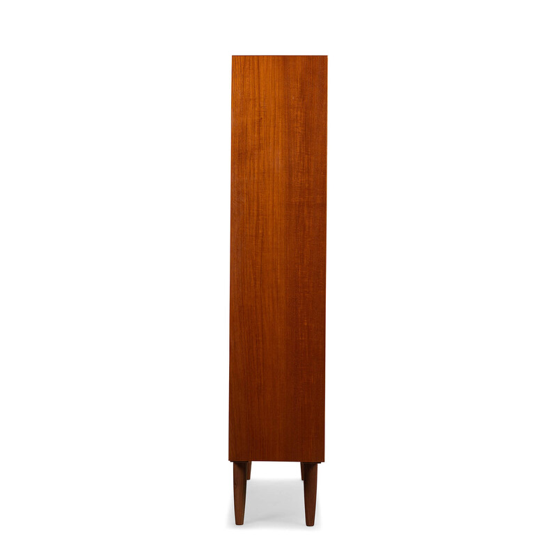 Vintage teak bookcase by Carlo Jensen for Hundevad and Co, 1960