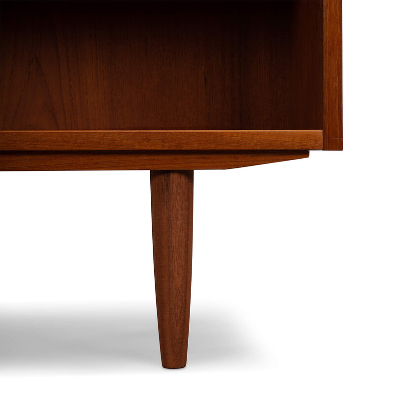 Vintage teak bookcase by Carlo Jensen for Hundevad and Co, 1960