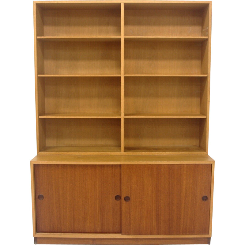 Vintage Scandinavian "Öresund" teak bookcase by Børge Mogensen for Karl Andersson and Söner, Sweden 1960s