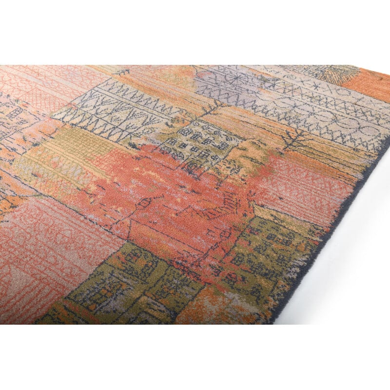 Tapis vintage "Quartier des villas florentines" par Paul Klee pour Ege Art Line