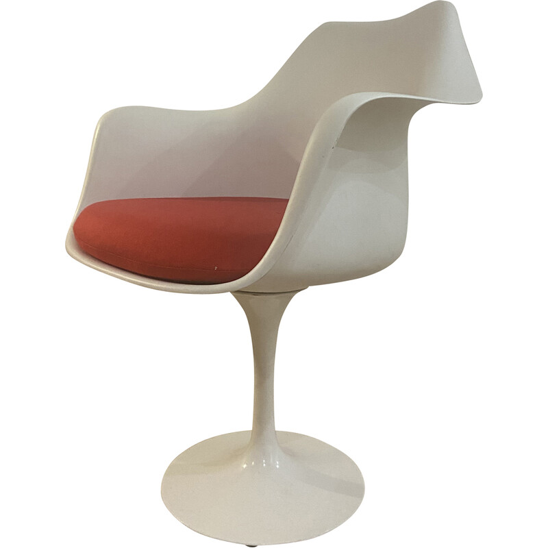 Vintage tulip armchair by Eero Saarinen for Knoll International, 1970