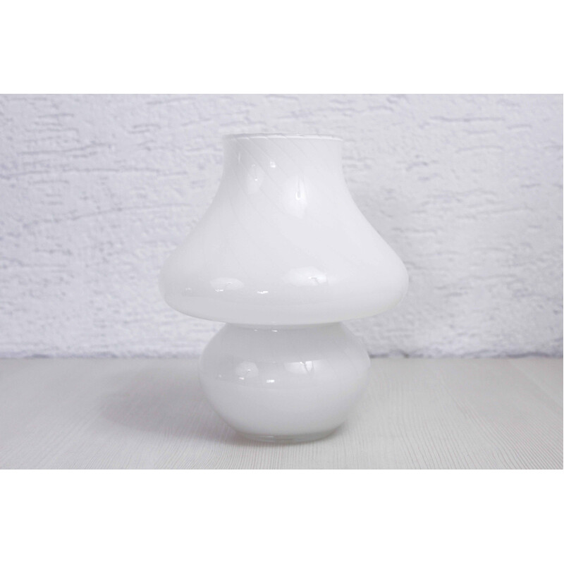 Vintage Murano glass mushroom lamp, 1970