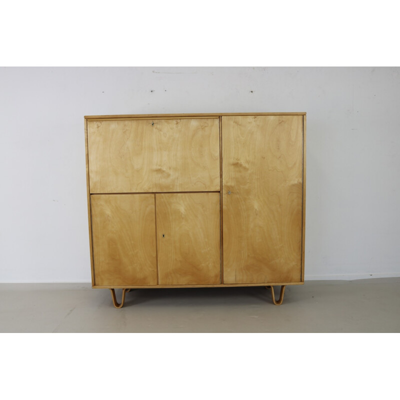 Flap Desk Cabinet by Cees Braakman for Pastoe - 1950s