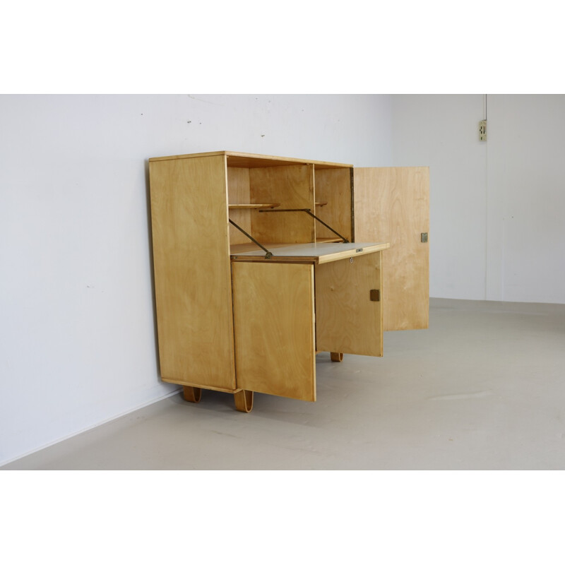 Flap Desk Cabinet by Cees Braakman for Pastoe - 1950s