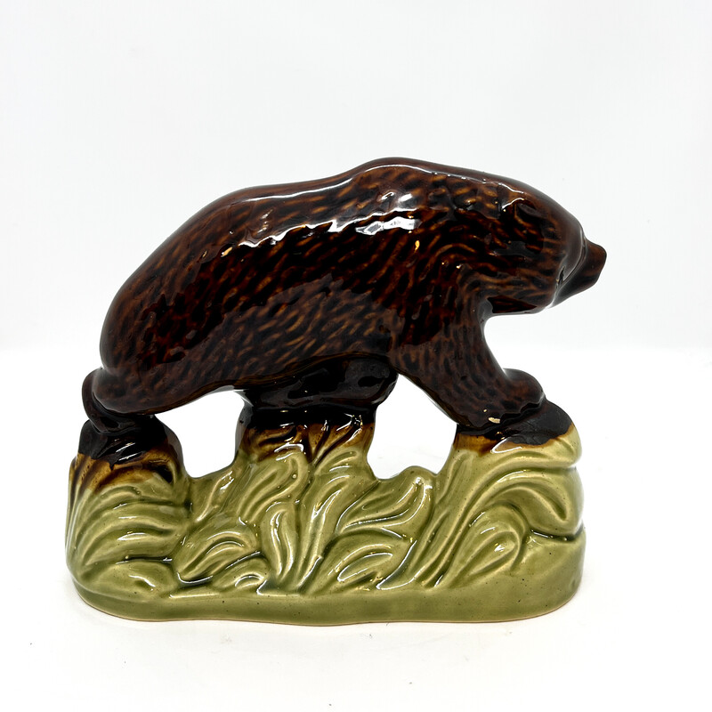 Figurine d'ours vintage en céramique par Artistic Ceramics Cooperative Bolesławiec, Pologne 1970