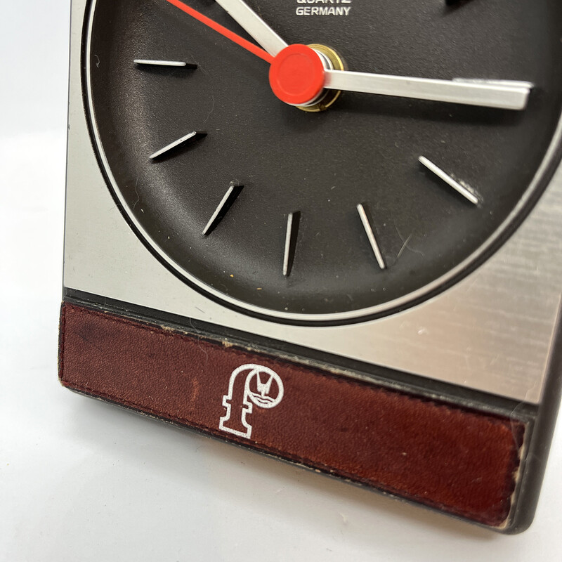 Vintage desk clock by Aachen, Germany 1970-1980s