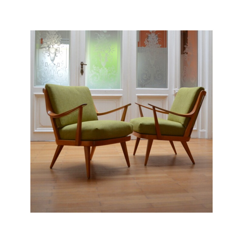 Pair of Scandinavian armchairs, Manufacturer Knoll Antimott - 1960s