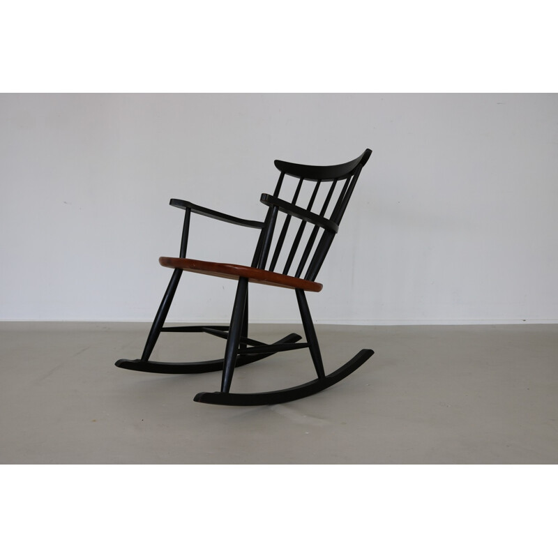 Scandinavian rocking chair - 1960s