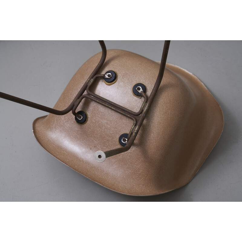 Set van 4 vintage Dax glasvezel fauteuils van Charles en Ray Eames voor Herman Miller, 1950