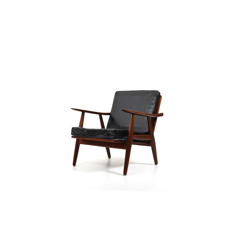 Vintage teak armchair Ge-270 by Hans J. Wegner for Getama, Denmark 1956