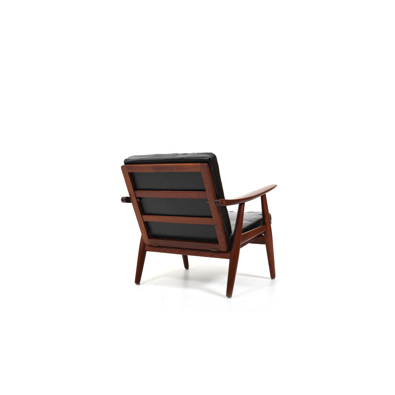 Vintage teak armchair Ge-270 by Hans J. Wegner for Getama, Denmark 1956