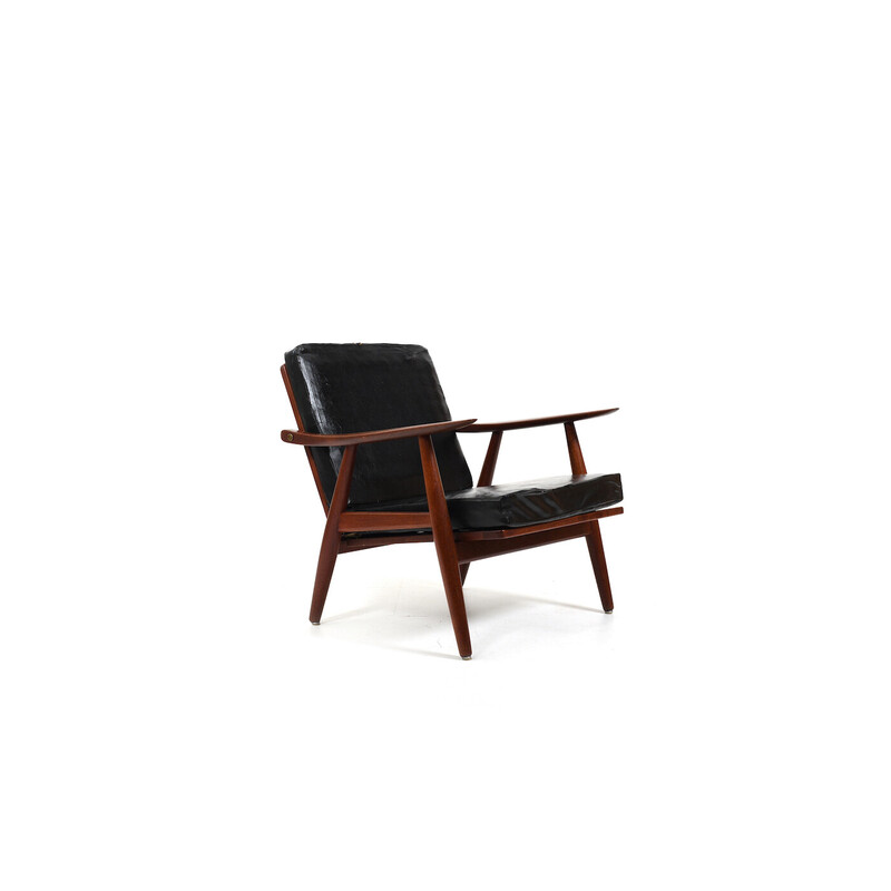 Vintage teak armchair Ge-270 by Hans J. Wegner for Getama, Denmark 1956