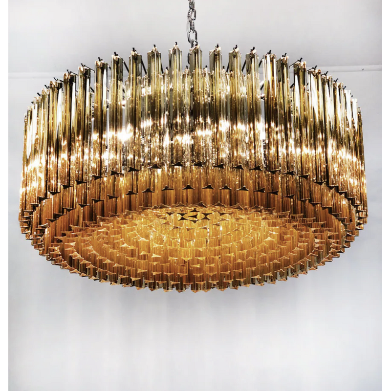 Vintage Murano glass chandelier, Italy