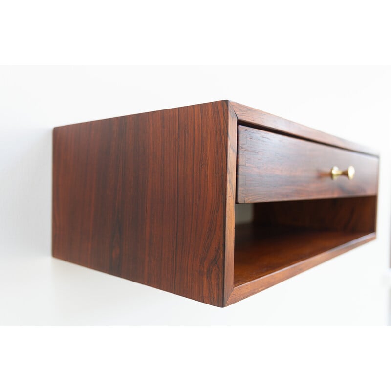 Console flottante vintage danoise par Kai Kristiansen pour Aksel Kjersgaard, 1960