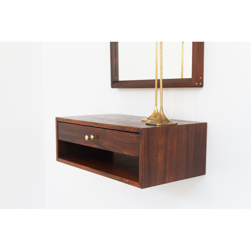 Deense vintage zwevende console van Kai Kristiansen voor Aksel Kjersgaard, 1960