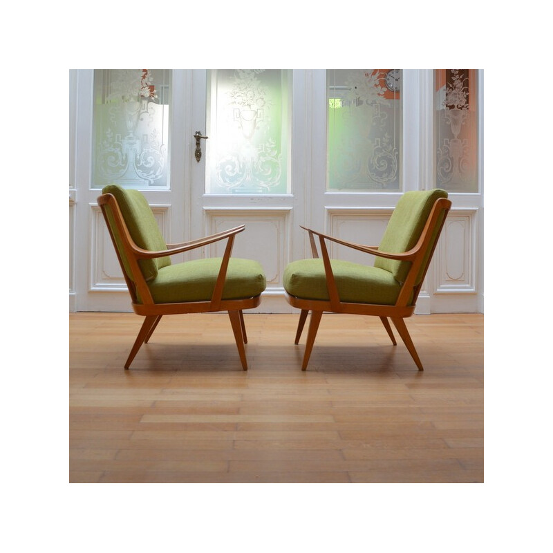 Pair of Scandinavian armchairs, Manufacturer Knoll Antimott - 1960s