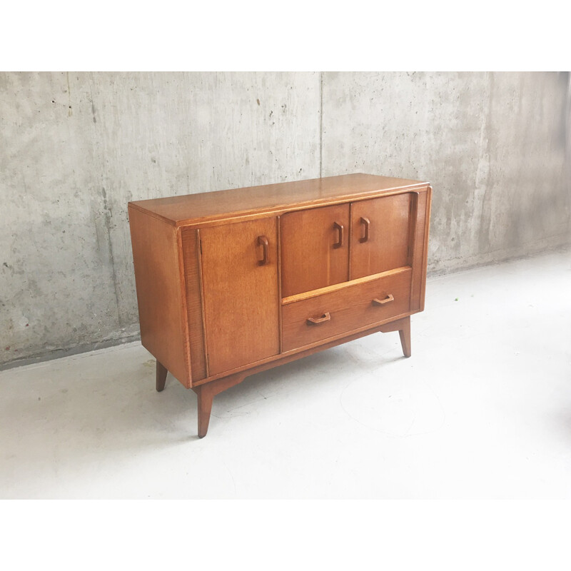 Enfilade vintage marron en chêne édition G Plan - 1970