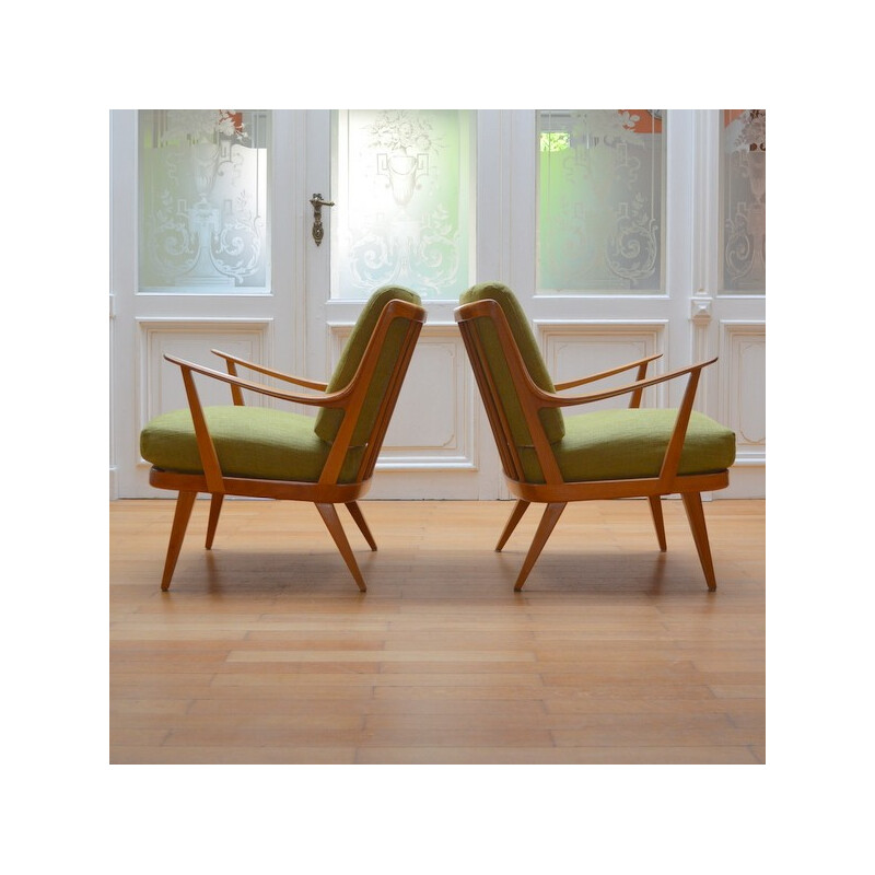 Pair of Scandinavian armchairs, Manufacturer Knoll Antimott - 1960s