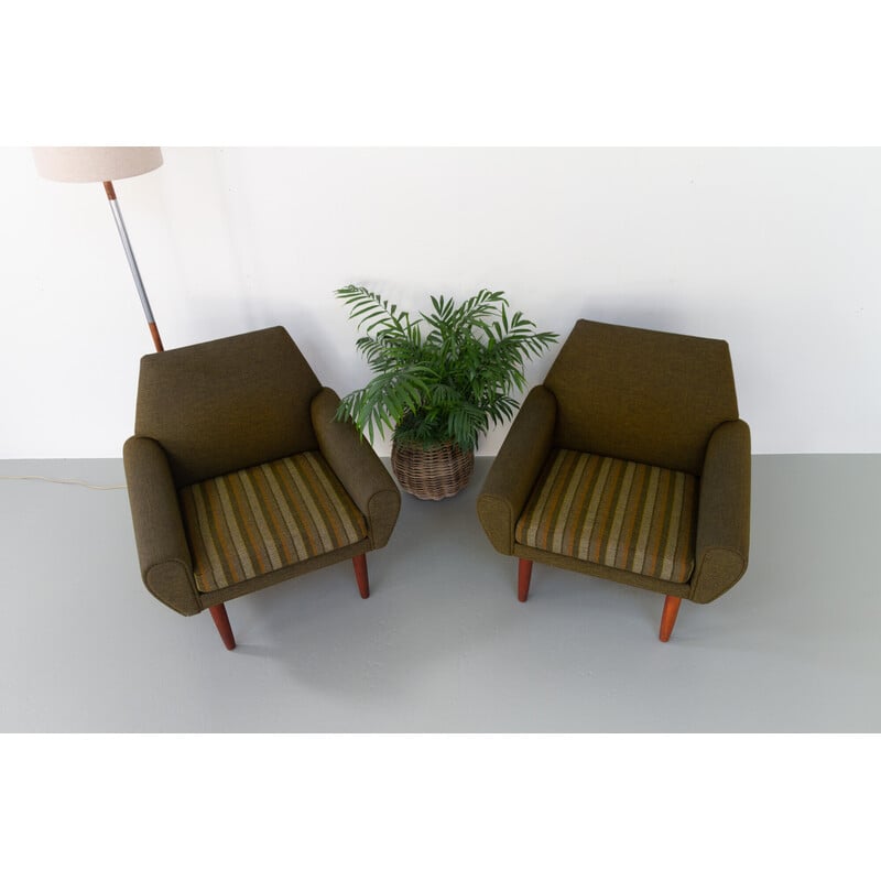 Paire de fauteuils danois vintage par Kurt Østervig pour Ryesberg Møbler, 1960