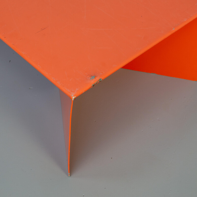 Banc et table vintage 'origami b' de Matthias Demacker pour Van Esch