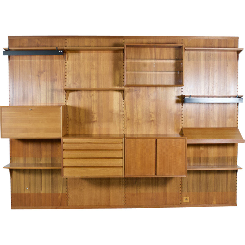 Vintage System Cado wall system in teak by Poul Cadovius, 1959